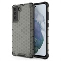 Coque Hybride Samsung Galaxy S21 FE 5G Honeycomb Armored - Noire