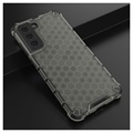 Coque Hybride Samsung Galaxy S21 FE 5G Honeycomb Armored - Noire