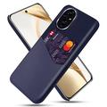 Coque Honor 200 avec Porte-Cartes KSQ - Bleue