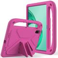 Coque Honor Pad X8a Antichoc Portative pour Enfants - Rose Vif