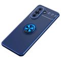 Coque Huawei Nova 10 en TPU avec Bague de Support - Bleu