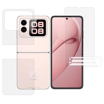 Set de Protecteurs Huawei Nova Flip Full Cover - Clair