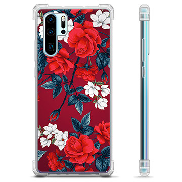 Coque Hybride Huawei P30 Pro - Fleurs Vintage