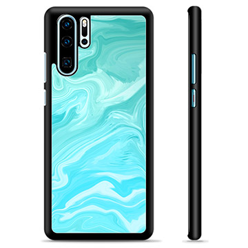 Coque de Protection Huawei P30 Pro - Marbre Bleu