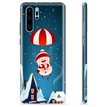 Coque Huawei P30 Pro en TPU - Bonhomme de Neige