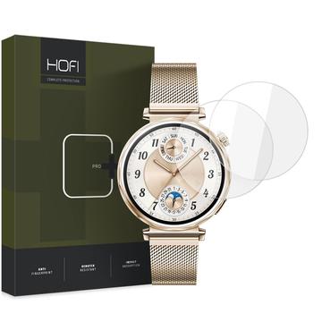 Protecteur d’Écran Huawei Watch GT 5 en Verre Trempé - Hofi Premium Pro+ - 41mm - 2 Pcs. - Clair