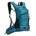 Junletu Sac à dos de sport avec porte-bouteilles - 46x20cm - Turquoise