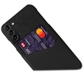 Coque Samsung Galaxy S22 5G avec Porte-Cartes KSQ - Noire