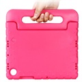 Coque Samsung Galaxy Tab A8 10.5 (2021) Antichoc Portative pour Enfants - Rose Vif