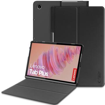 Étui à Rabat Lenovo Tab Plus Tech-Protect SmartCase Folio - Noir