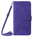 Étui Portefeuille Samsung Galaxy S22 Ultra 5G - Série Line - Violet