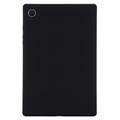 Coque Samsung Galaxy Tab A8 10.5 (2021) en Silicone Liquide - Noire