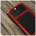 Coque Hybride iPhone 13 Pro Love Mei Powerful - Rouge