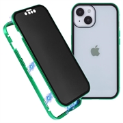 Coque Magnétique iPhone 15 avec Verre Trempé de Confidentialité