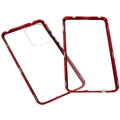 Coque Magnétique Samsung Galaxy A53 5G avec Verre Trempé - Rouge