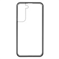 Coque Magnétique Samsung Galaxy S22+ 5G avec Verre Trempé - Argenté