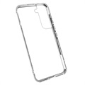 Coque Magnétique Samsung Galaxy S22+ 5G avec Verre Trempé - Argenté