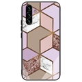 Coque Hybride Samsung Galaxy A04s/A13 5G Motif Marbre - Marron / Rose