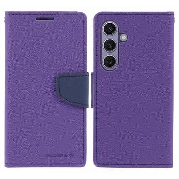 Étui Portefeuille Samsung Galaxy S24 Mercury Goospery Fancy Diary - Violet