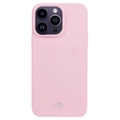 Coque iPhone 15 Pro Max en TPU Mercury Goospery Glitter - Rose