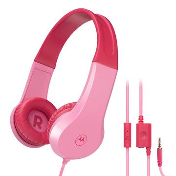 Casque filaire Motorola Moto JR200 pour enfants - Rose