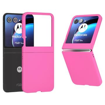 Coque Motorola Razr 50 en Plastique - Rose Vif