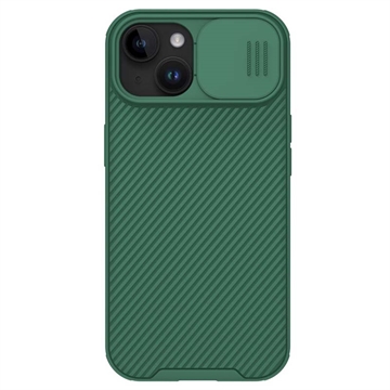 Coque Hybride iPhone 15 Plus Nillkin CamShield Pro - Vert