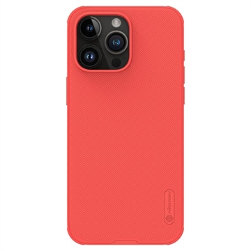 Coque Hybride iPhone 15 Pro Max Nillkin Super Frosted Shield Pro - Rouge