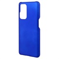 Coque OnePlus 9 en Plastique Caoutchouté - Bleu