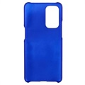 Coque OnePlus 9 en Plastique Caoutchouté - Bleu