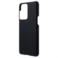 Coque OnePlus Nord 2T en Plastique Caoutchouté - Noire