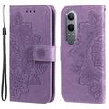 Étui Portefeuille OnePlus Nord CE4 Lite/Oppo K12x Mandala Série - Violet