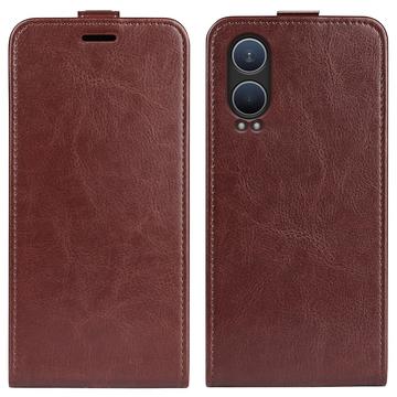 Étui à Rabat Vertical OnePlus Nord CE4 Lite/Oppo K12x avec Porte-Cartes