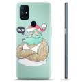 Coque OnePlus Nord N10 5G en TPU - Père Noël Moderne