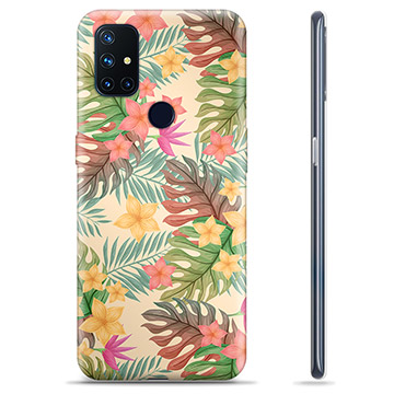 Coque OnePlus Nord N10 5G en TPU - Fleurs Roses