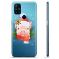 Coque OnePlus Nord N10 5G en TPU - Cochonnet d'Hiver