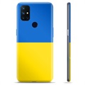 Coque OnePlus Nord N10 5G en TPU Drapeau Ukraine - Jaune et bleu clair