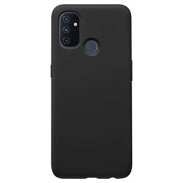 Coque OnePlus Nord N100 en TPU Mate Anti-Empreintes - Noire