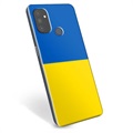 Coque OnePlus Nord N100 en TPU Drapeau Ukraine - Jaune et bleu clair