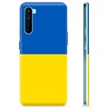 Coque OnePlus Nord en TPU Drapeau Ukraine - Jaune et bleu clair