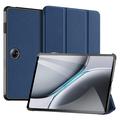 Étui à Rabat OnePlus Pad 2/Pad Pro Smart Tri-Fold Dux Ducis Domo - Bleu