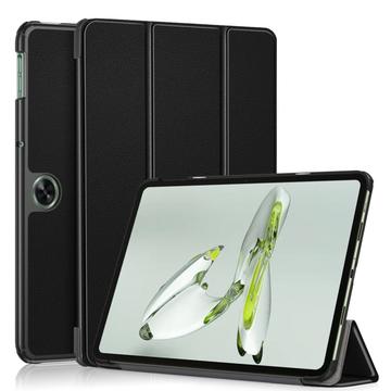 Étui à Rabat Smart OnePlus Pad Go/Oppo Pad Air2 - Série Tri-Fold (Emballage ouvert - Satisfaisant Bulk) - Noir