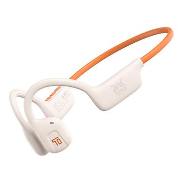 Casque sans fil à conduction d\'air Onikuma T37 - Crème / Orange