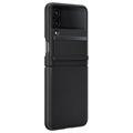 Coque Samsung Galaxy Z Flip4 5G en Cuir Design EF-VF721LBEGWW - Noire