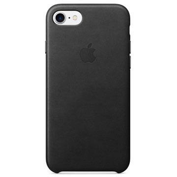 Coque en Cuir Apple MQH92ZM/A pour iPhone 7 / iPhone 8 - Noir