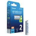 Panasonic Eneloop BK-3MCDE/2BE Piles AA rechargeables 2000mAh - 2 Pcs.