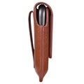 Housse en Cuir Horizontale Universelle Holster Premium - 6.7" - Marron