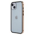 Coque Magnétique iPhone 14 Max avec Verre Trempé - Doré