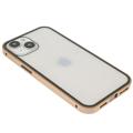 Coque Magnétique iPhone 14 Max avec Verre Trempé - Doré