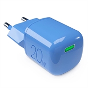 Chargeur mural USB-C GaN Puro MiniPro Puro - 20W - Bleu